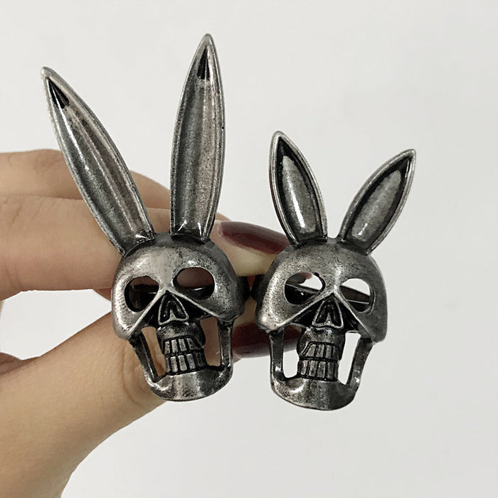 Wholesale Alloy Rabbit Skull Ring JDC-RS-XK001