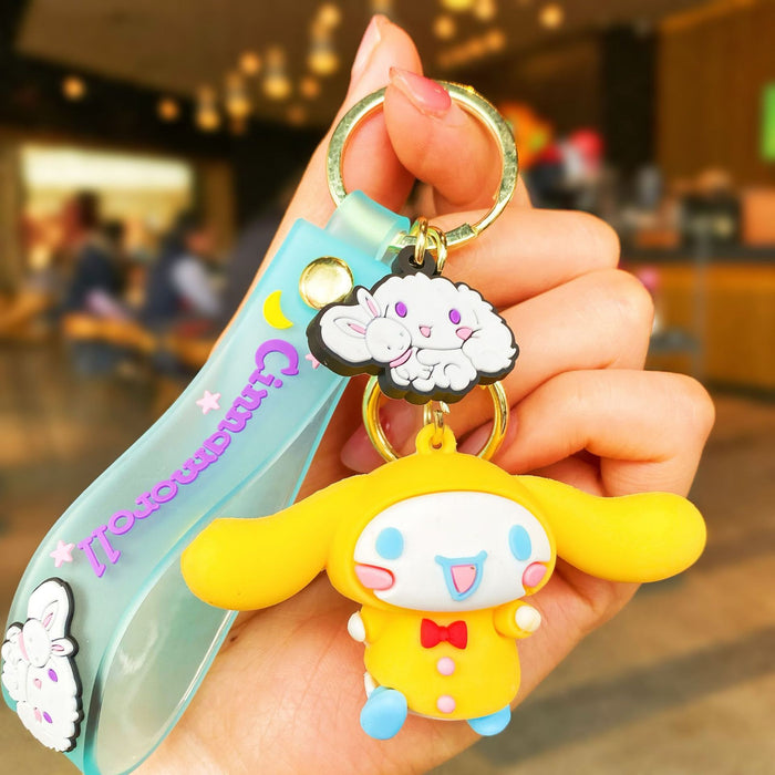 Wholesale Cartoon Doll Silicone Keychain JDC-KC-MingT072