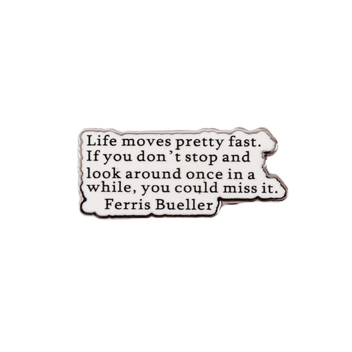 Wholesale Letter metal brooch clothes bag pin badge clothing accessories