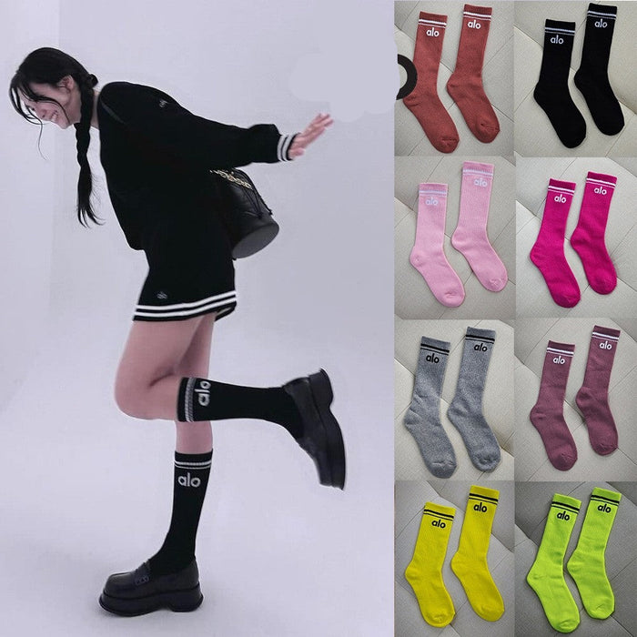 Wholesale cotton mid-length neutral cotton socks
