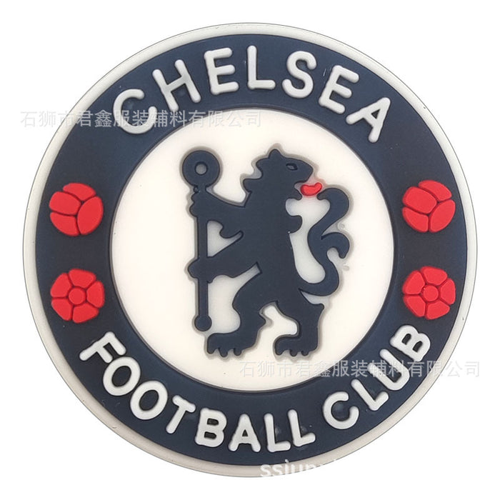 Wholesale 50pcs Football team standard Jersey Shoes Charms