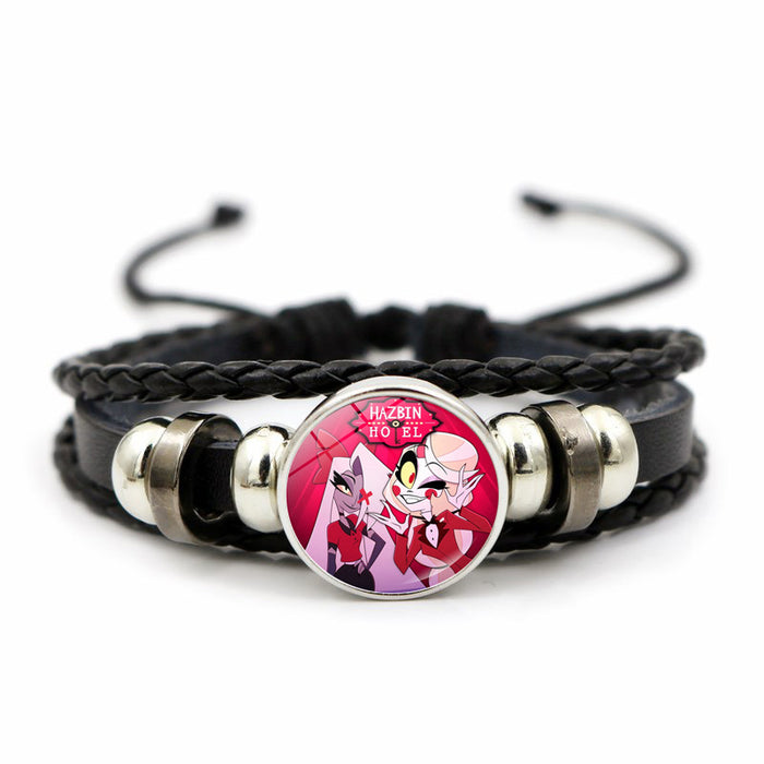 Wholesale Hazbin Hotel Bracelet Jewelry Wholesale Hell Inn Hazbin Hotel Hand Jewelry Girl Gift JDC-BT-JY004