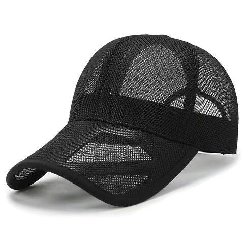 Wholesale Hollow eave baseball cap, sun hat, duckbill cap, breathable mesh cap