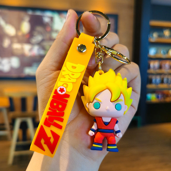 Wholesale Cartoon Doll Silicone Keychain JDC-KC-Tingm268