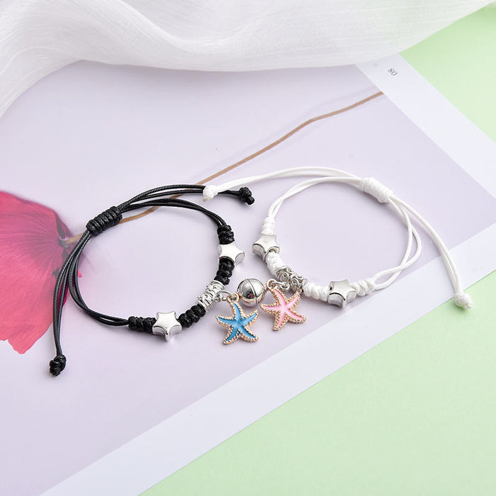 Wholesale Magnet Bracelet Cute Braided Bracelet