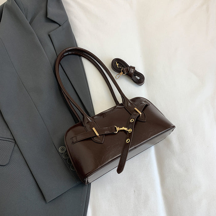 Wholesale Vintage Handheld Commuter Bag with Large Capacity Underarm Bag