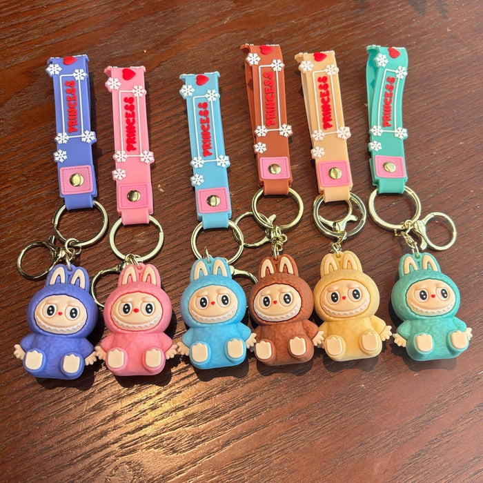 Wholesale Cartoon Loving Little Sheep Keychain Pendant,  Cute Student Bag Pendant,  Couple Style Small Gift Stall