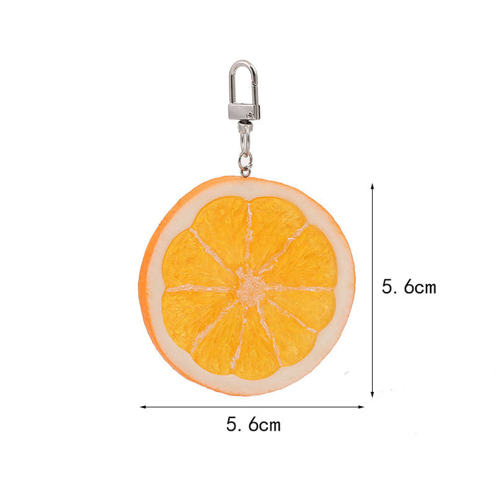 Wholesale Fruity PVC Keychain Chic Decorative Accessory for Bag Charm or Gift MOQ≥2