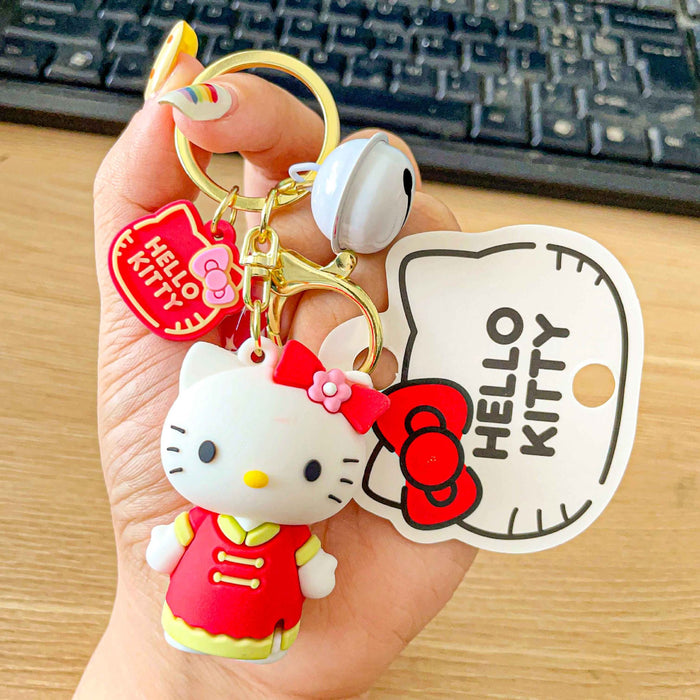 Wholesale Cartoon Silicone Keychain JDC-KC-MZL013