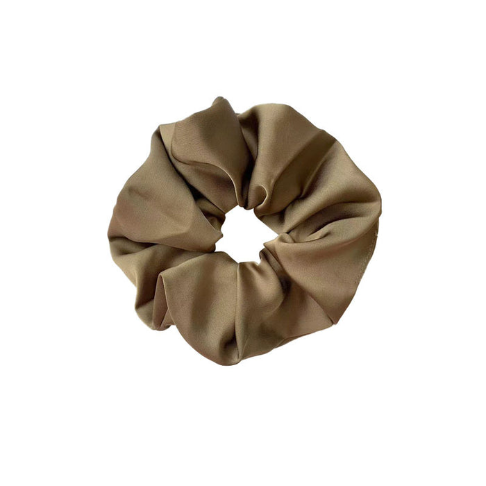 Wholesale Satin texture hair loop, high-end feel, meatball hair tie, hair tie, rubber band hair accessory