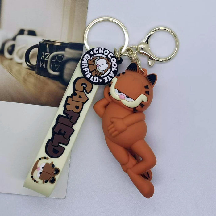 Wholesale cartoon drop glue doll  key chain pendant bag car key chain Accessories