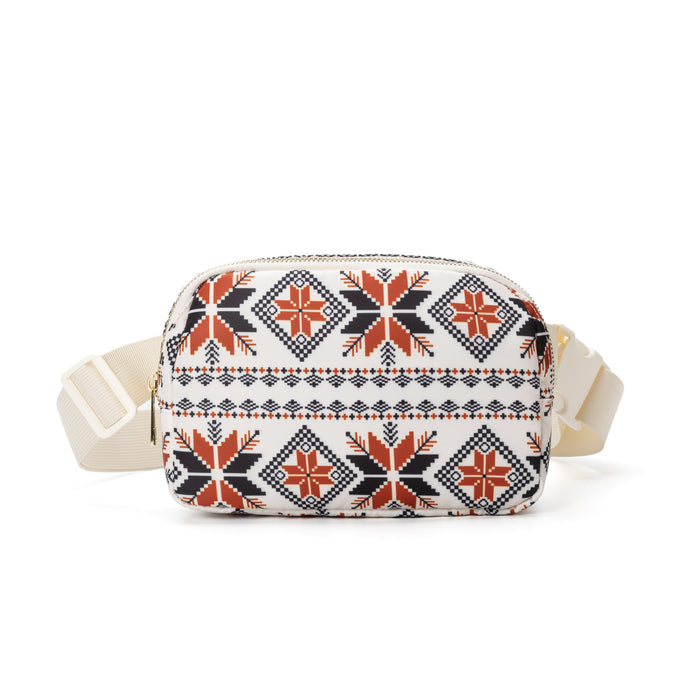 Wholesale Bohemian Ethnic Style Chest Bag Waist Bag Outdoor Running Mobile Phone Bag Crossbody Bag Portable