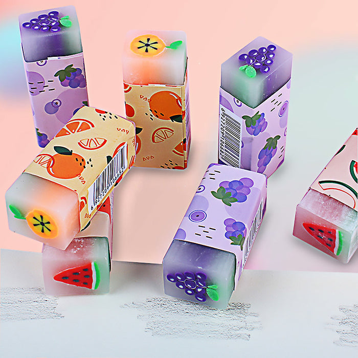 Wholesale Slice eraser creative cartoon fragrance art painting eraser