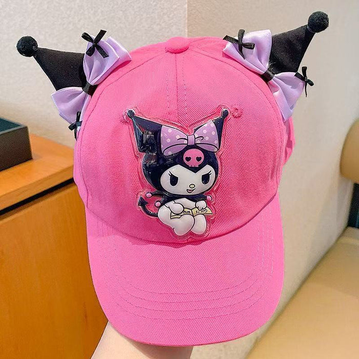 Wholesale Children's Hat Cartoon Duck Tongue Hat Western Cute Baseball Hat Sunscreen