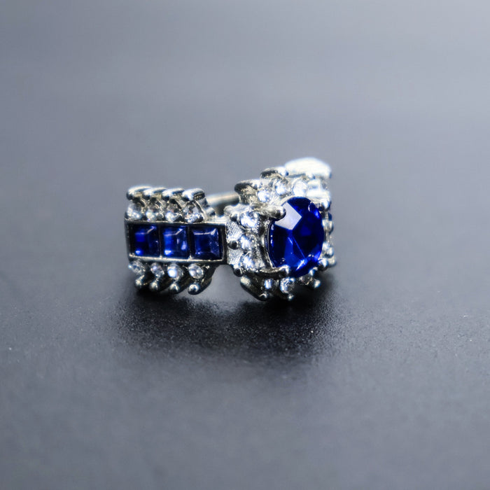 Wholesale Alloy inlaid zircon ring, niche accessory, personalized ring