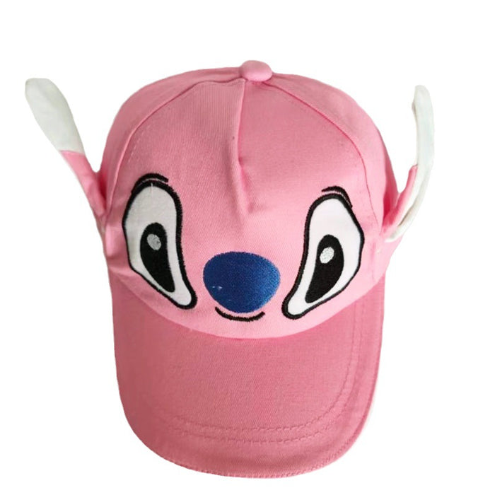 Wholesale Children's baseball cap anime cartoon cute ear duckbill cap children's sun hat
