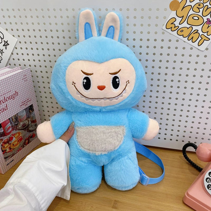 Wholesale Plush toy bag, cartoon doll backpack, student backpack