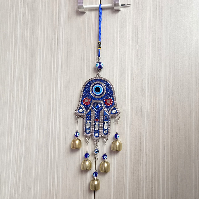 Wholesale Wind Chime Pendant Retro Blue Eye Pendant Devil's Eye Wall Decor Wind Chime