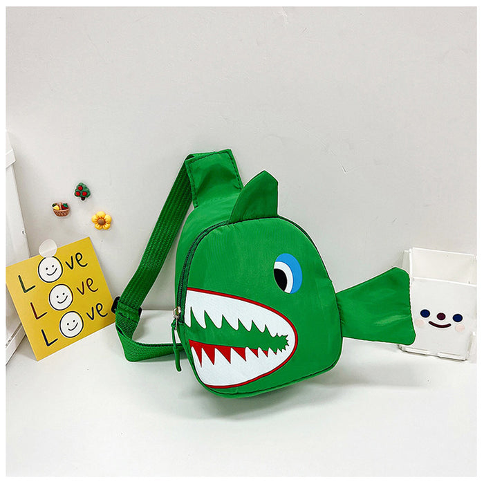 Wholesale Children's bag, personalized chest bag, baby's outdoor travel, stylish crossbody small bag