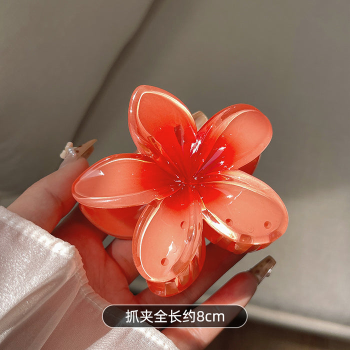 Wholesale Explosions Color Egg Flower Hair Clips