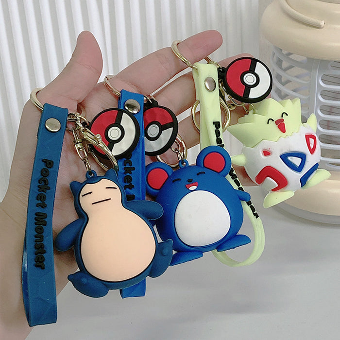 Wholesale Cartoon Cute PVC Keychains JDC-KC-MRan006