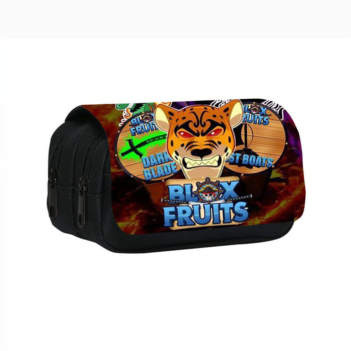 Wholesale printed double-layer pencil case pencil stationery box