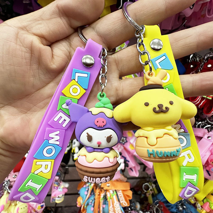 Wholesale Dessert Keychain Pendant Cartoon Car Bag Pendant Small Gift