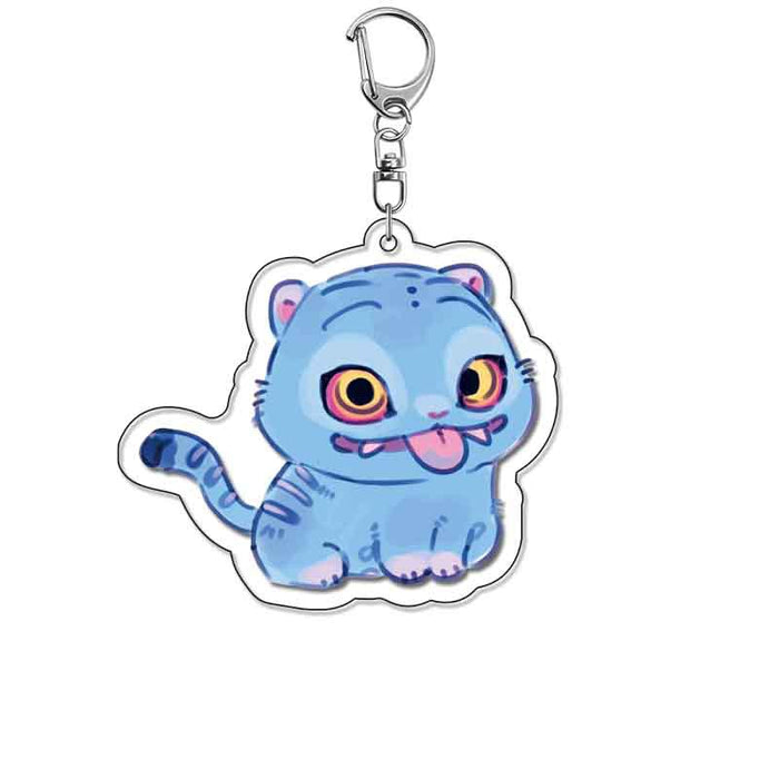 Wholesale Anime merchandise 2D acrylic keychain