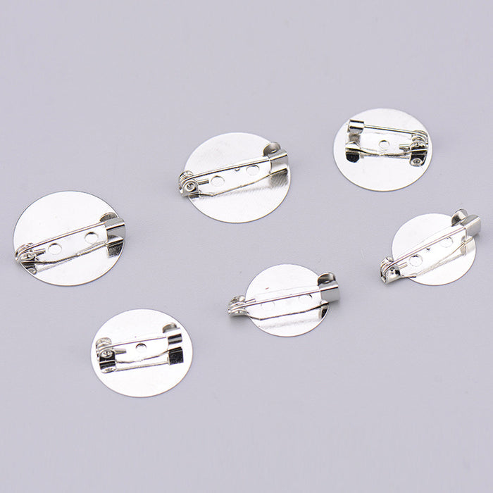 Wholesale Brooch Accessories Tray Pin Buckle Brooch Accessories Corsage