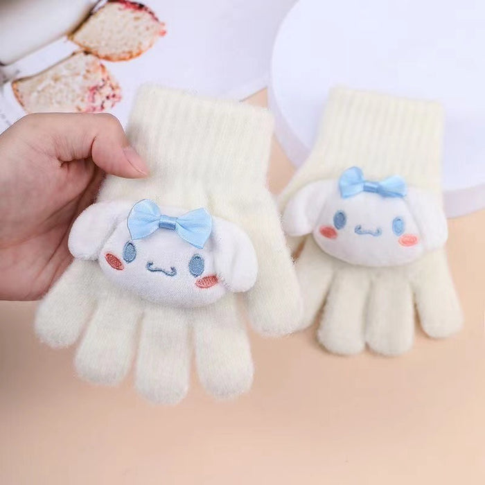 Wholesale Children' s Gloves Finger Cute Winter Gloves