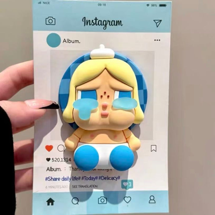 Wholesale 3D silicone  desktop telescopic airbag Phone stand