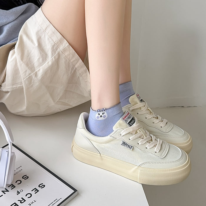 Wholesale Thin socks, boat socks, cartoon cute invisible socks, boneless socks, college style shallow mouth socks