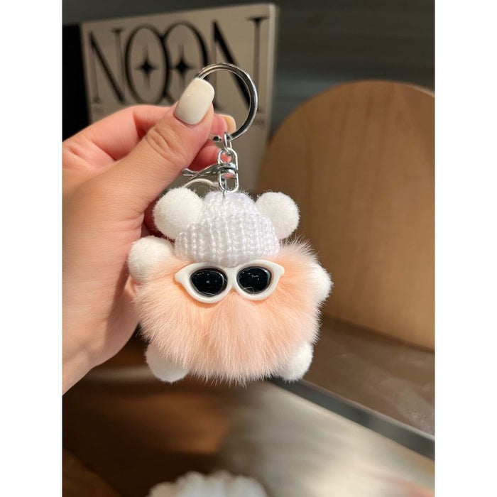 Wholesale Cute little coal ball bag pendant backpack doll hanging decoration cartoon doll