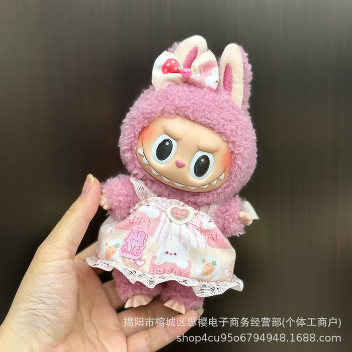 Wholesale 17cm mini doll clothes plush clothing replacement