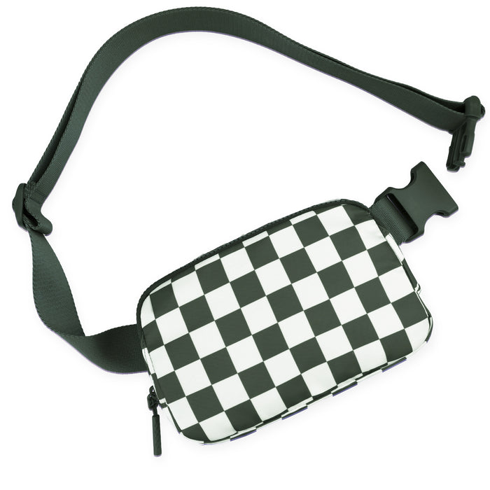 Wholesale Waist bag polyester waterproof chest bag outdoor sports running polyester waist bag men and women mobile phone waist bag