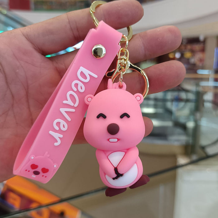 Wholesale Children's Cute Cartoon PVC Keychain JDC-KC-YiChang025