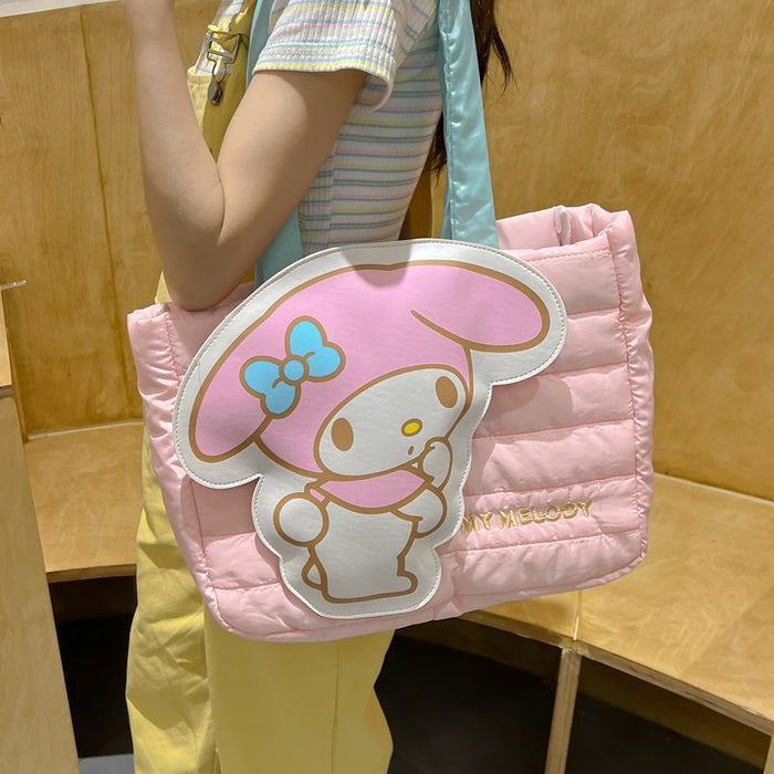 Wholesale New Cute Cartoon Down Cloth Handbag Girly Sweet Large Capacity Shoulder Bag Gift Bag JDC-SD-ZZ001