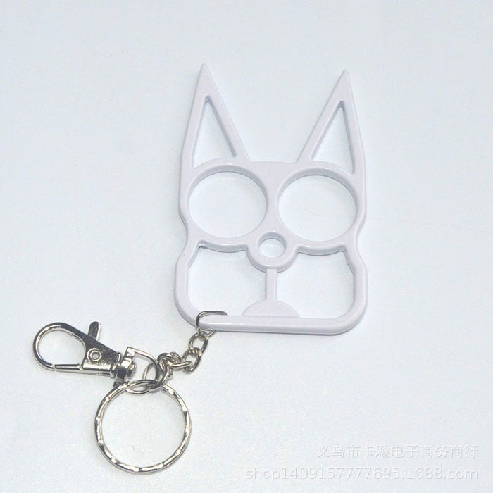 Wholesale Aluminum Alloy Multifunctional Finger Keychain JDC-KC-KB019