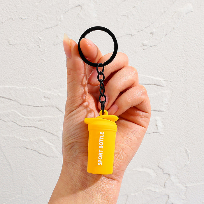 Wholesale Creative Mini Dumbbell Keychain