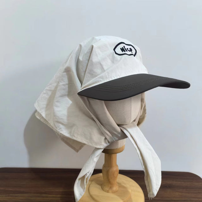 Wholesale Outdoor camping personalized portable with duckbill cap, quick drying strap, sun hat, sun protection headscarf