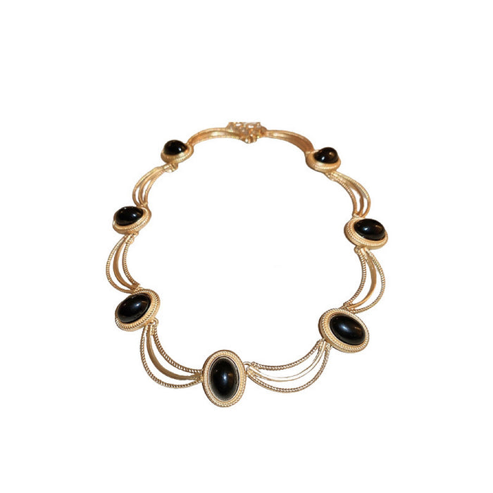 Wholesale  Retro Necklace Women's  Clavicle Chain  Elegant Elegant Earrings Accessories