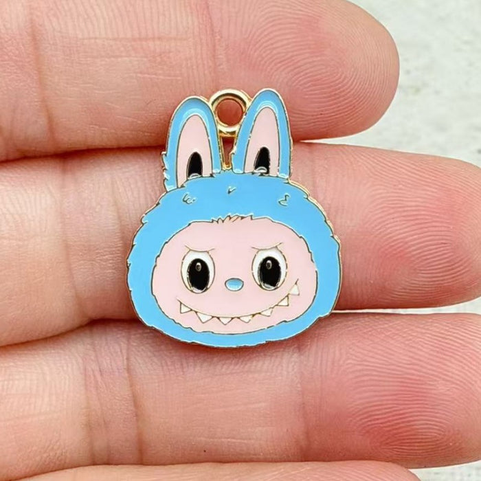 Wholesale 10pcs Little Rabbit Accessories: Earrings and Keychain Pendant