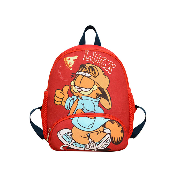 Wholesale Children's Backpack Small Class Kindergarten Schoolbag 1-4 Cartoon Cat Boy and Girl Baby Go Out Anti-Lost Backpack