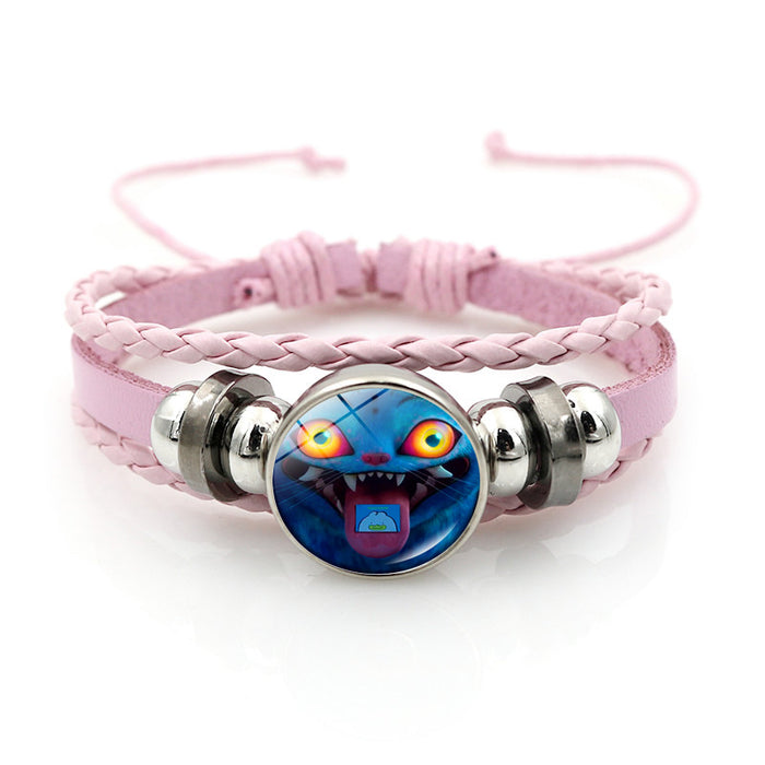 Wholesale Kpop Pink Bracelet Jewelry Girls Gift Cross-border Anime Peripheral Hand Jewelry Small Gift