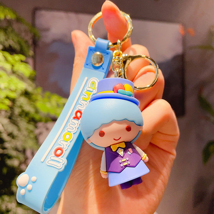 Wholesale Flower Cartoon Cute Doll Pendant Keychain JDC-KC-JG031