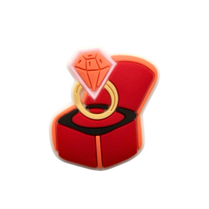 Wholesale Love Hole Shoes Flower Shoes Buckle DIY Removable Decorative Accessories Wholesale PVC Soft Rubber