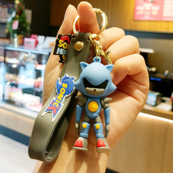 Wholesale Cute 3D Doll Silicone Keychain JDC-KC-MingT150