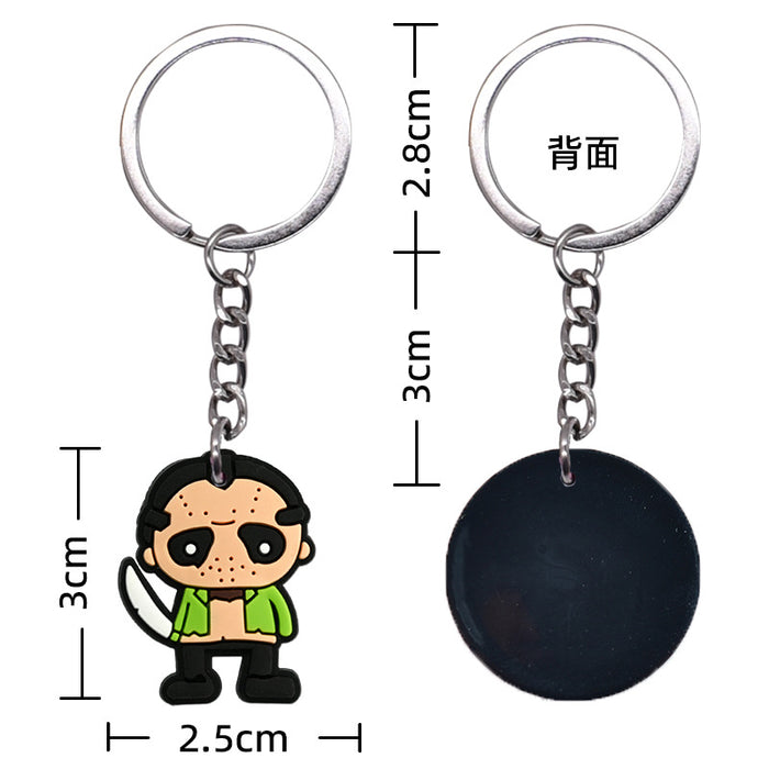 Wholesale  Cartoon PVC Keychain Pendant Fashion Accessory for Bags MOQ≥10