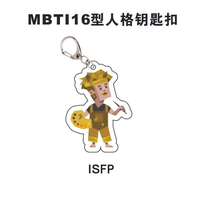 Wholesale Classic Figure Sandwich Acrylic Keychain Vertical