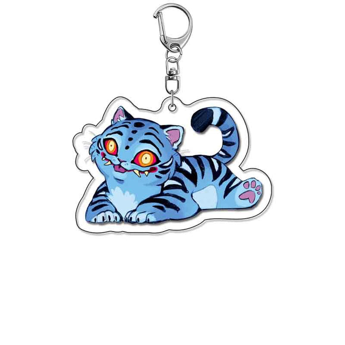 Wholesale Cute acrylic keychain romantic backpack charm